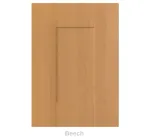 18mm Vinyl Door/Drawer Front - Beech