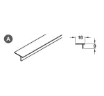 Hafele System 2 Top/Bottom Track 2000mm Length