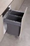450mm Pull Out Waste Bin, Ninka Universal One2Five