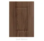 18mm Vinyl Door/Drawer Front - Dark Walnut