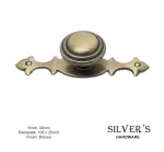 32mm Bronze Knob on Backplate