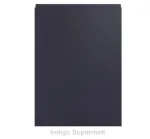 22mm Handless Vinyl Door/Drawer Front - Indigo Supermatt