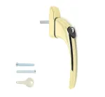 30mm Inline Espag Window handle Gold