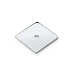 38 x 38mm Quantock Square Backplate - Polished Chrome