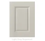 18mm Vinyl Door/Drawer Front - Light Grey Supermatt