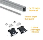 Placard Sliding Wardrobe Door Kit (Per Door)