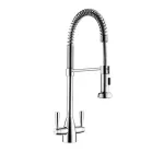 Chrome Clearwater Tutti Pro Twin Lever Mixer Tap