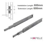 600mm Hafele Full Extension Ball Bearing Runners