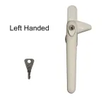Cockspur Handle - Left Handed - White - 1 Size Fits All