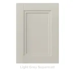 18mm Vinyl Door/Drawer Front - Light Grey Supermatt