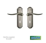 Basta Belair Door Handle - Antique Bronze