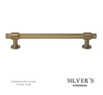 Knurled Cabinet Handle 160mm - Gold