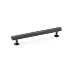 160mm Alexander and Wilks Square T-Bar Cupboard Pull Handle - Dark Bronze