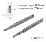 700mm Hafele Full Extension Ball Bearing Runners