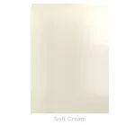 22mm Handless Vinyl Door/Drawer Front - Soft Cream