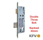 40mm Backset KFV Euro Profile Mortice Sashlock 92mm Centres - 245mm Faceplate