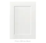18mm Vinyl Door/Drawer Front - Plain White Matt
