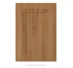 18mm Vinyl Door/Drawer Front - Light Walnut