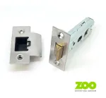 76mm Heavy Duty Tubular Mortice Latch (3") Satin Stainless Steel