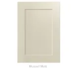 18mm Vinyl Door/Drawer Front - Mussel Matt