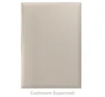 18mm Vinyl Wrapped Door/Drawer Front - Cashmere Supermatt