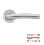 Madrid Lever on Rose Door Handles - Karcher SSS