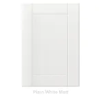 18mm Vinyl Door/Drawer Front - Plain White Matt