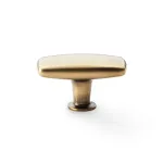 60mm Alexander and Wilks Romulus Soap Bar Cupboard Knob - Antique Bronze