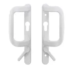 FUHR Sparta Patio Door Handles - White