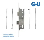 GU SPLIT SPINDLE 4 Roller Lock 92mm-Hole Centres Multipoint Lock