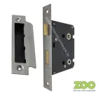 76mm (3") Contract Bathroom Lock Satin Stainless Steel
