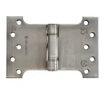 102 x 152 x 3.5mm (4x4x6) Grade 13 Parliament Hinges - Satin Stainless Steel