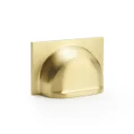40mm Alexander and Wilks Quantock Cup Handle - Satin Brass PVD