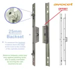 25mm Backset Avocet 800mm Offset Espag Window Lock