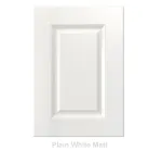 18mm Vinyl Door/Drawer Front - Plain White Matt