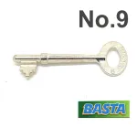 No.9 Basta 2 Lever Sashlock Key - Spare Keys for Basta Locks
