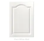 18mm Vinyl Door/Drawer Front - Plain White Matt