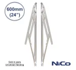 24" (600mm) Standard Top Hung Window Hinges