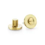 Alexander and Wilks Knurled Thumbturn and Release - Satin Brass PVD