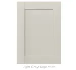 18mm Vinyl Door/Drawer Front - Light Grey Supermatt