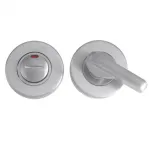 Disabled Bathroom Turn & Release with Indicator Stainless