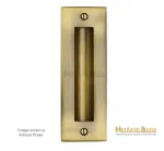 Heritage Brass Flush-Pull Handle 152mm x 51mm - Antique Brass