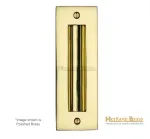 Heritage Brass Flush-Pull Handle 152mm x 51mm - Polished Brass