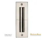 Heritage Brass Flush-Pull Handle 152mm x 51mm - Polished Nickel