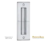 Heritage Brass Flush-Pull Handle 152mm x 51mm - Satin Chrome