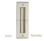 Heritage Brass Flush-Pull Handle 152mm x 51mm - Satin Nickel