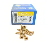 3.5  x 16mm Yellow - Universal Screws - (Box of 200)