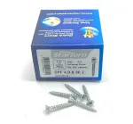 4.0 x 30mm Zinc  - Universal Screws - (Box of 200)