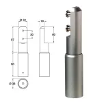 Cubicle Partition Support leg
