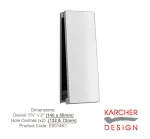 Karcher Stainless Steel Knocker
